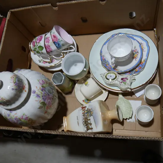 Assorted china