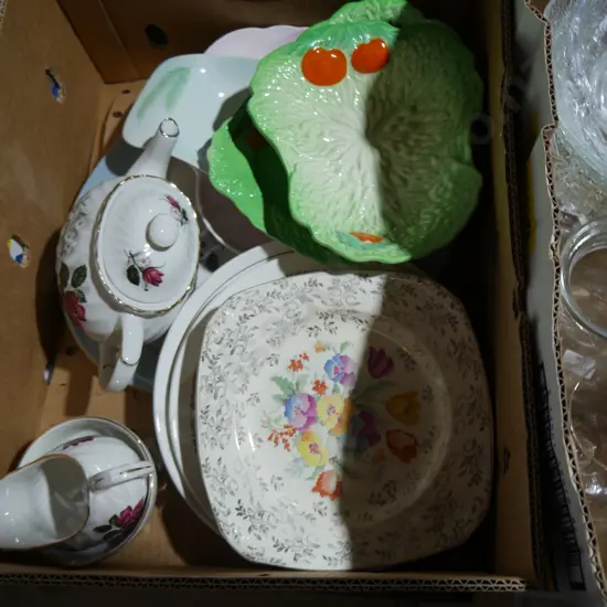 Assorted china
