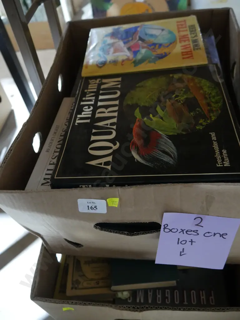 Two boxes of books Image 1++