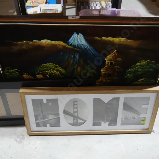 Picture frames etc