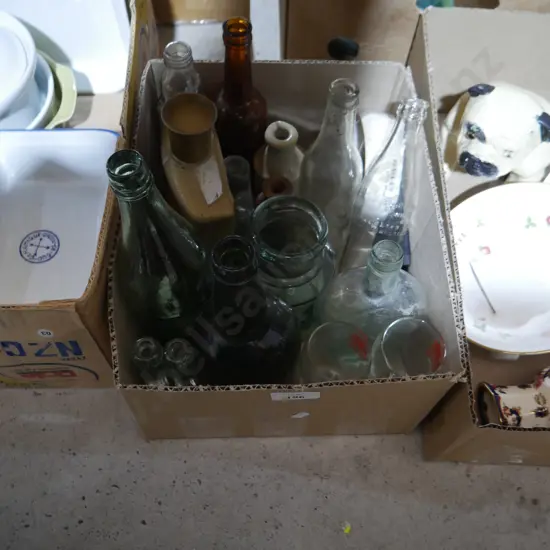 Assorted bottles
