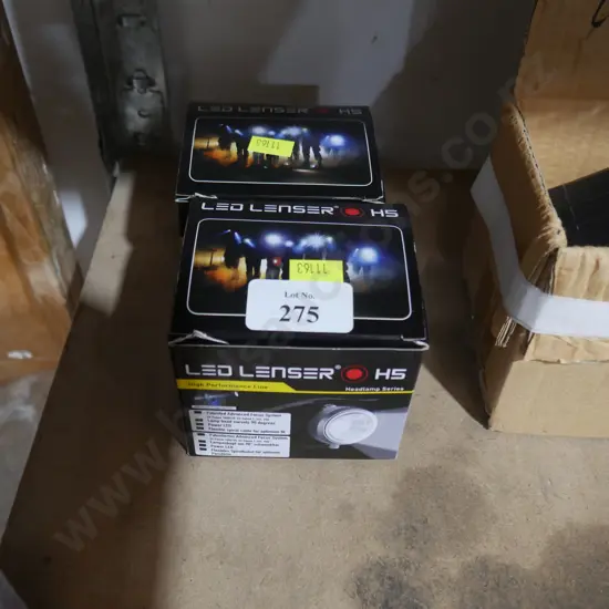 2 LED head torches