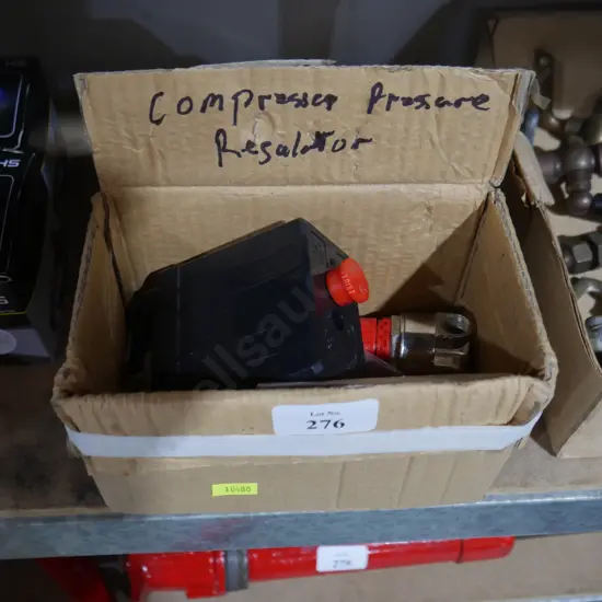 Compressor pressure regulator