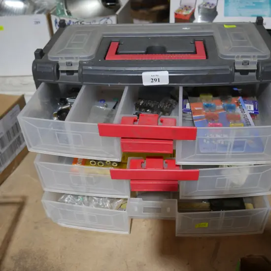 Storage draws and contents