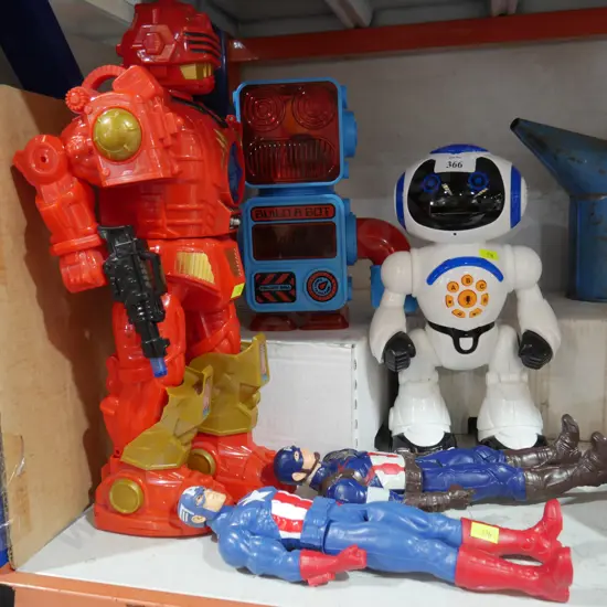 Assorted robots etc