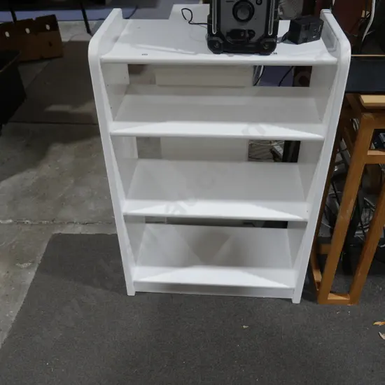 White bookcase