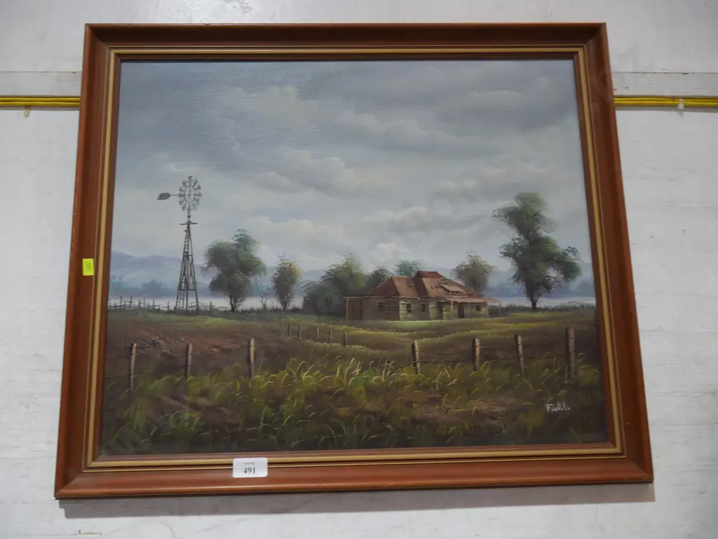 Oil painting by Fields Image 1++