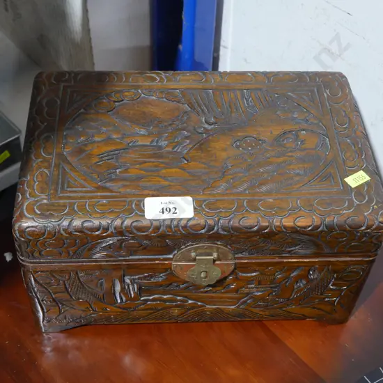 Small camphor chest