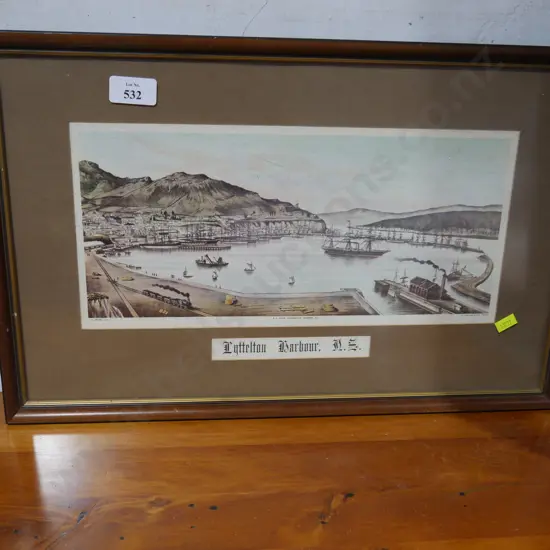Lyttelton Harbour print