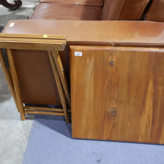 Fold up coffee table