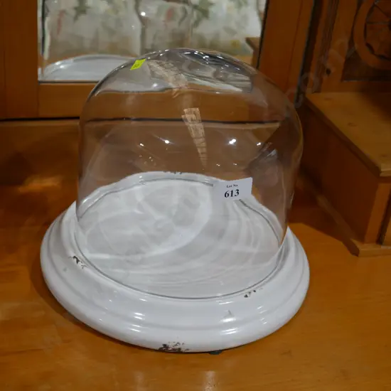 Glass dome and base