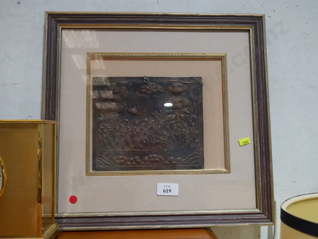 Framed Oriental artwork Image 1++