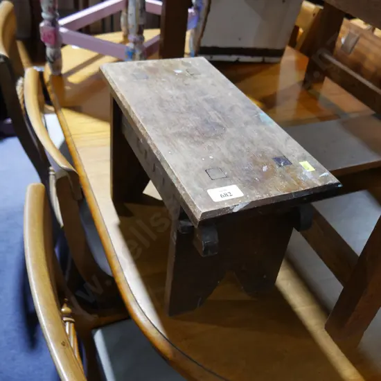 Small wooden stool