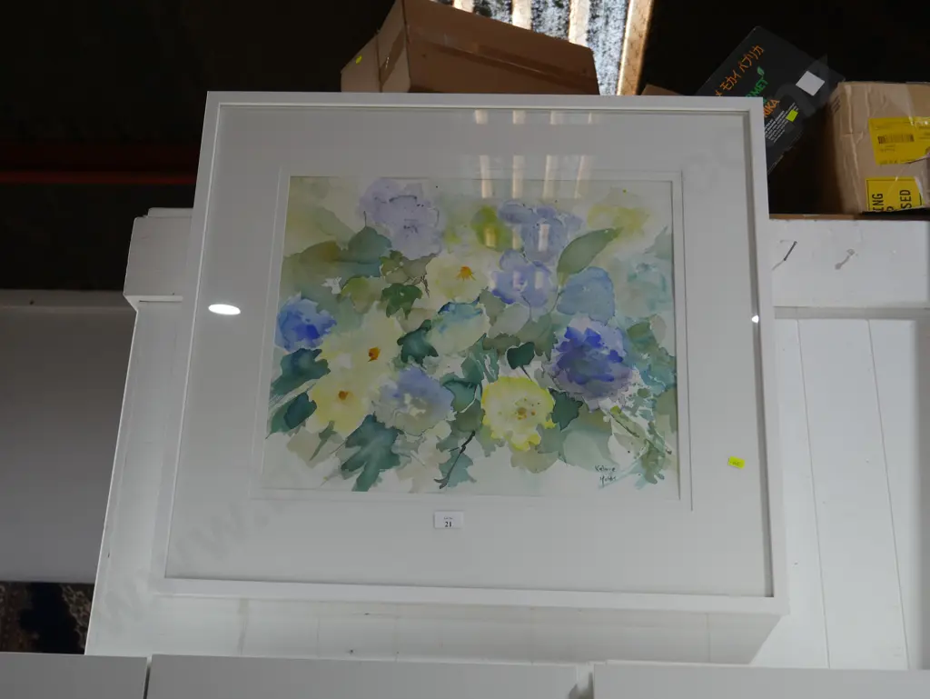 Framed watercolour Image 1++