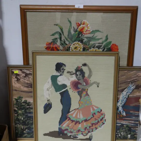 Framed tapestries