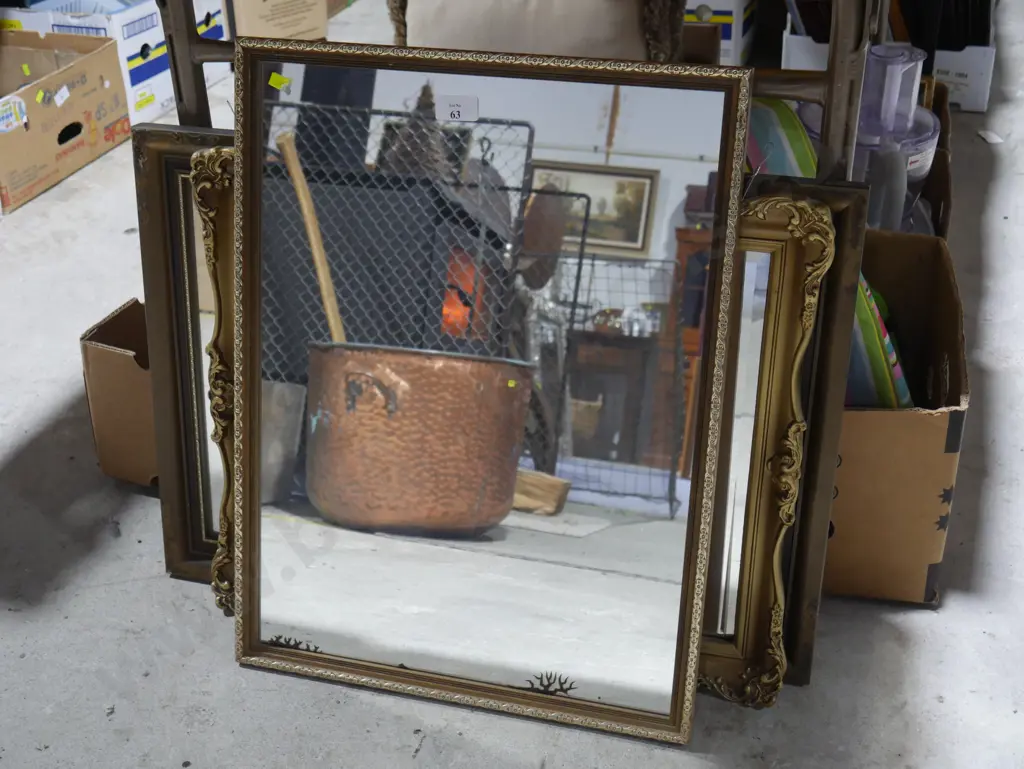 3 framed mirrors Image 1++