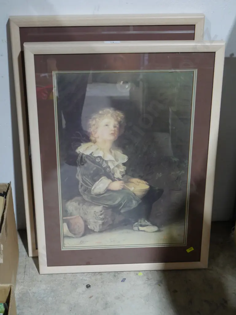3 framed pears prints Image 1++