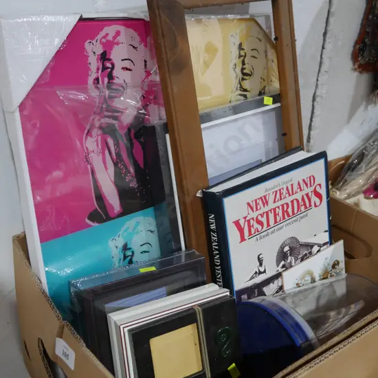 Picture frames etc