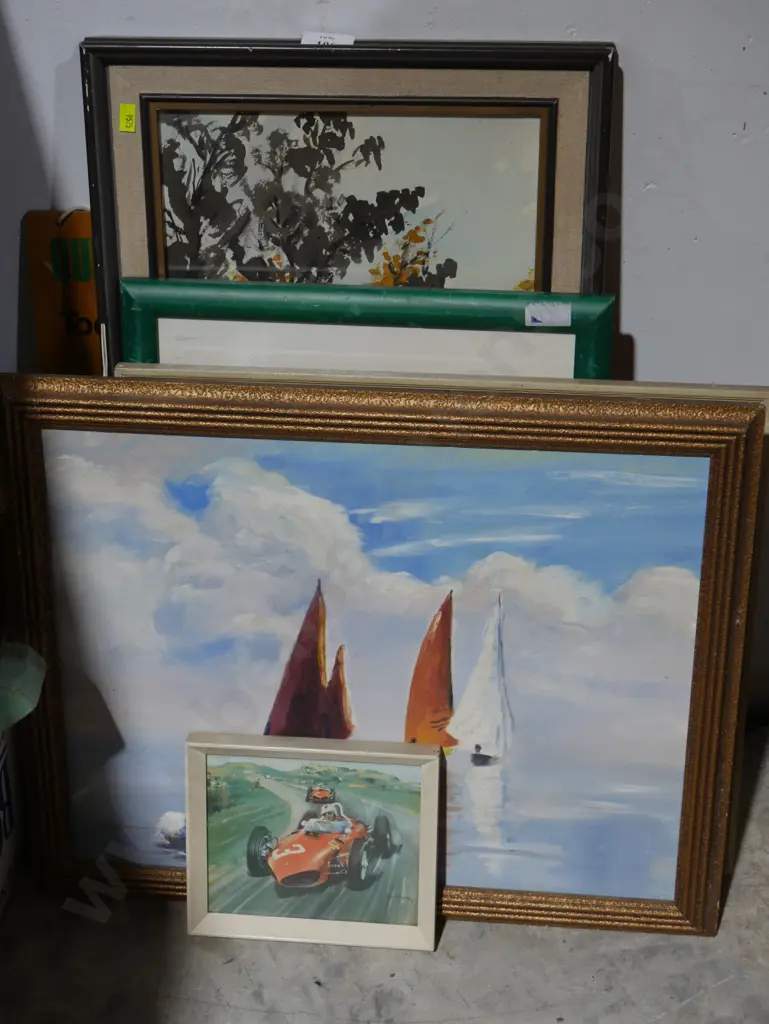 Assorted framed art Image 1++