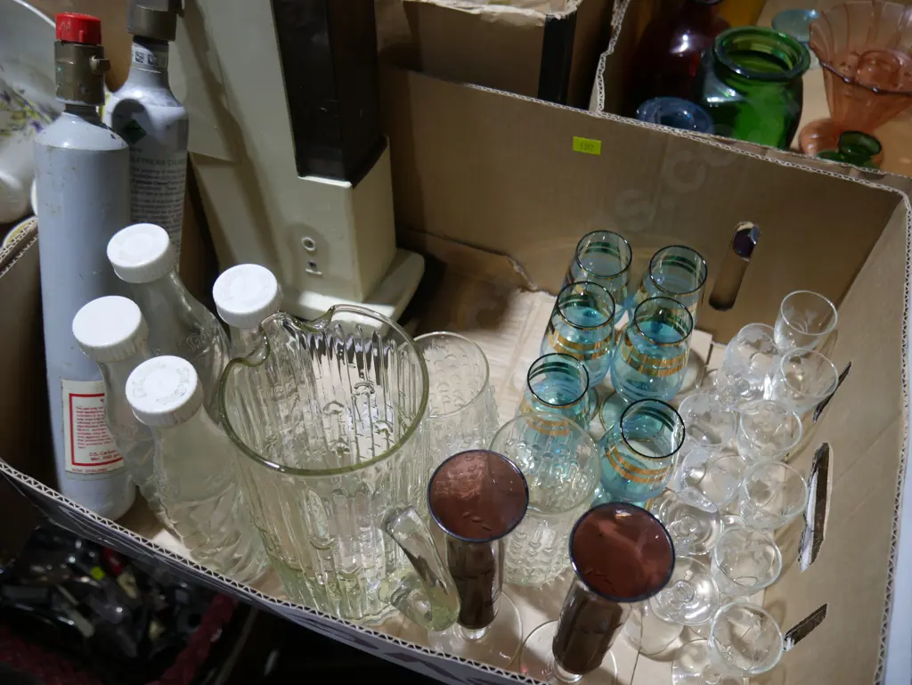 Soda stream, glassware Image 1++