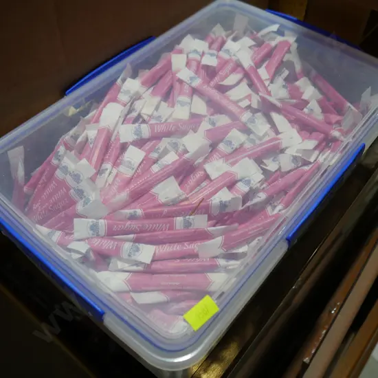 Sachets of sugar