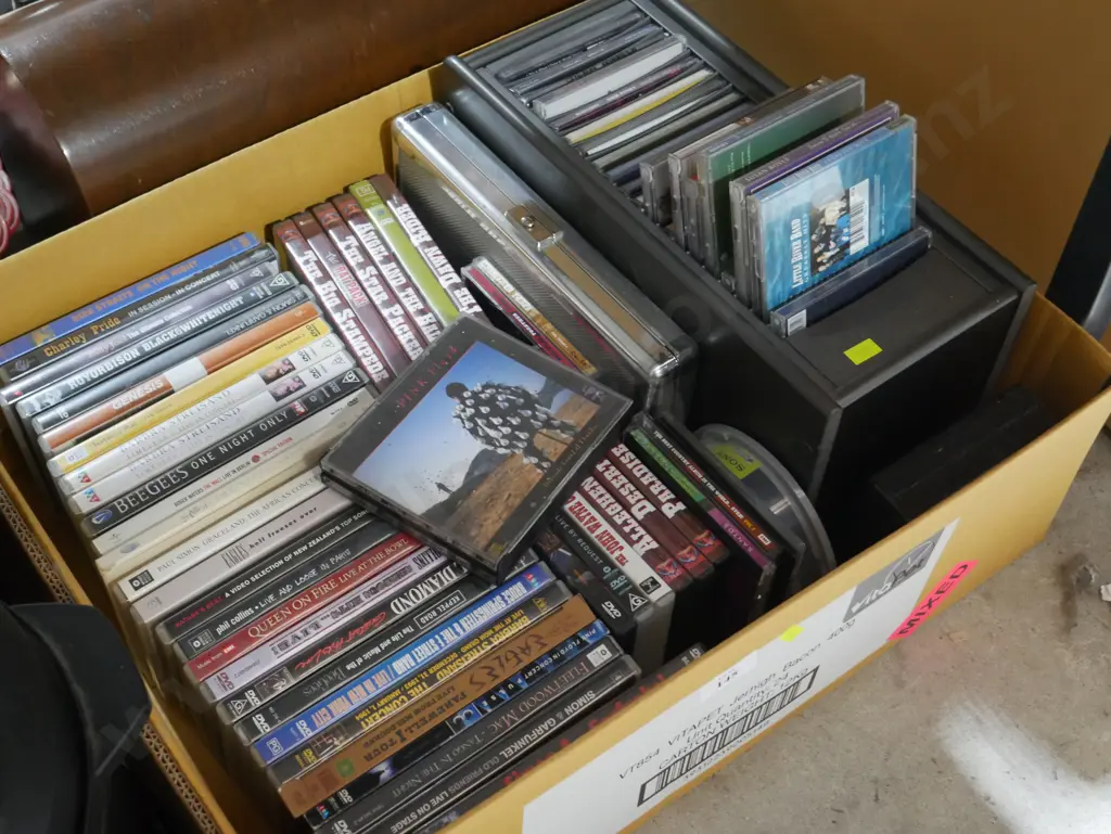 DVD's, CD's. Image 1++