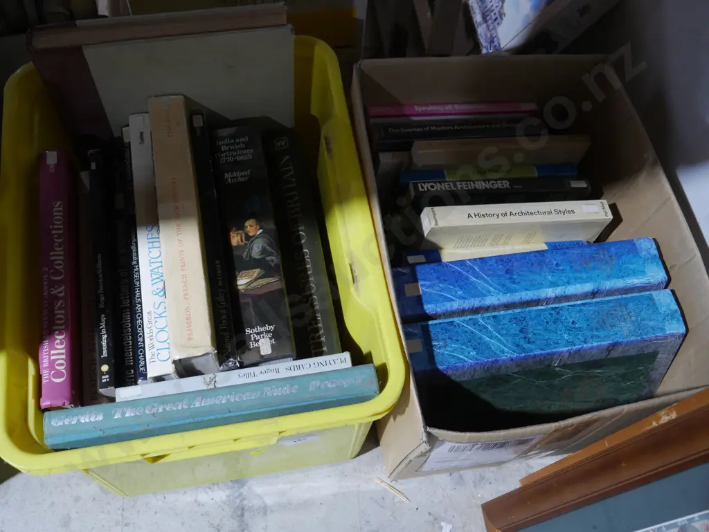 2 boxes of books Image 1++