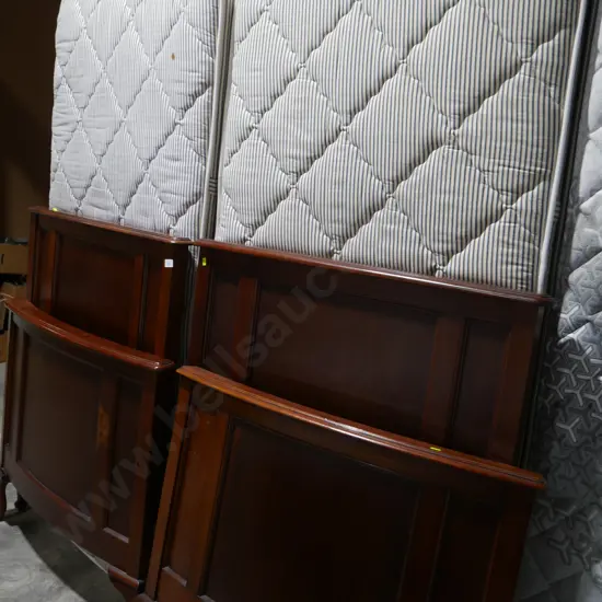 Pair of single beds