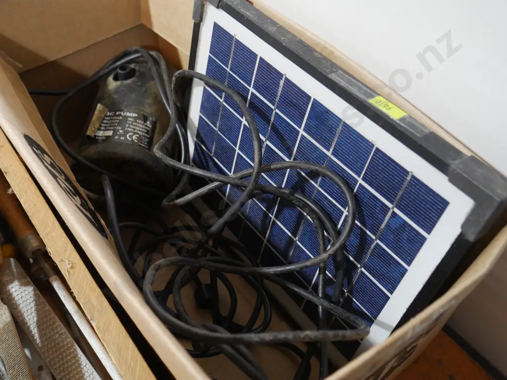 DC pump, solar module Image 1++