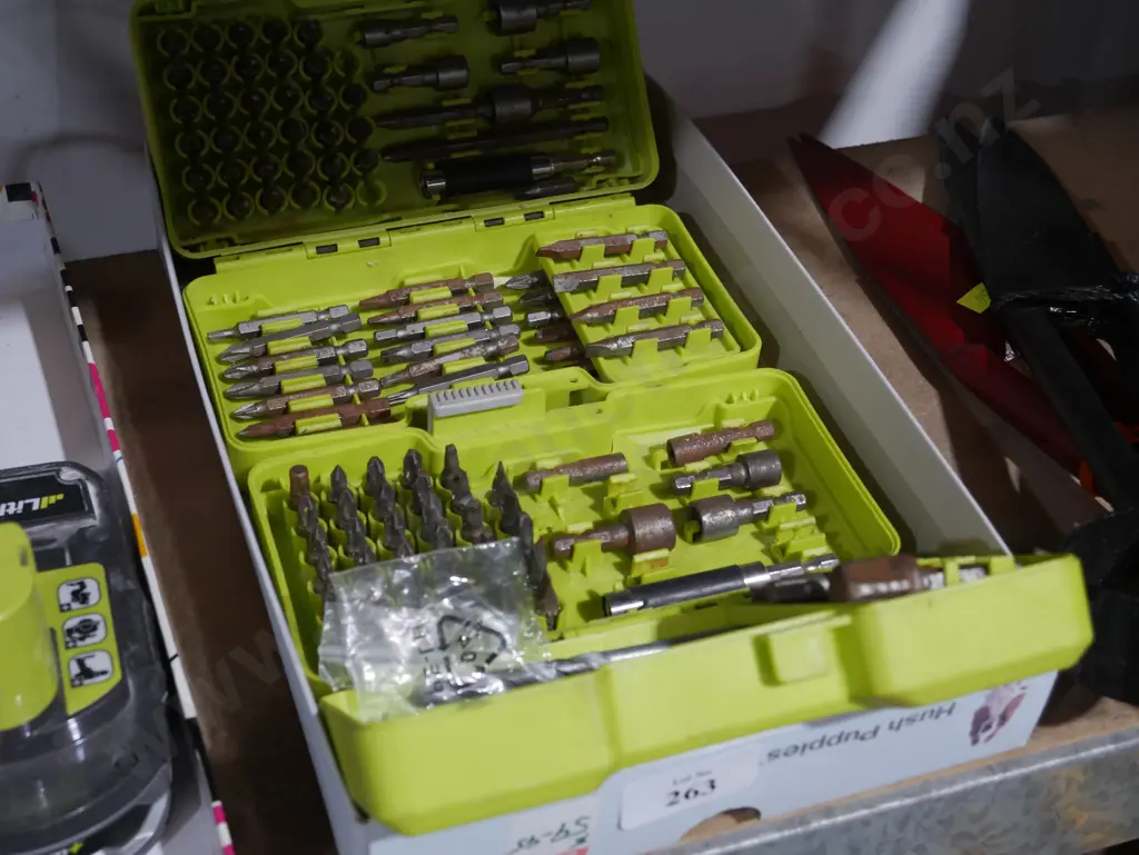 Ryobi driver bit set Image 1++