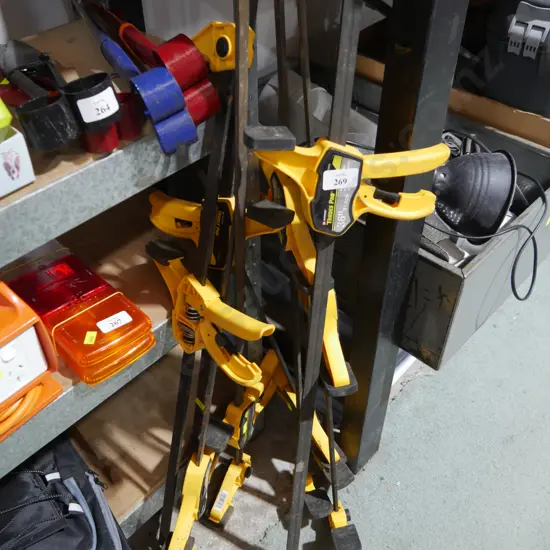 Set of clamps