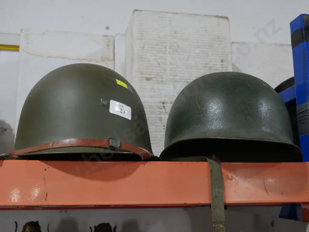 2 army helmets Image 1++