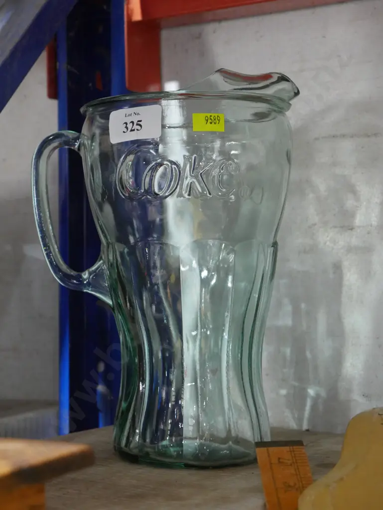 Glass coke jug Image 1++