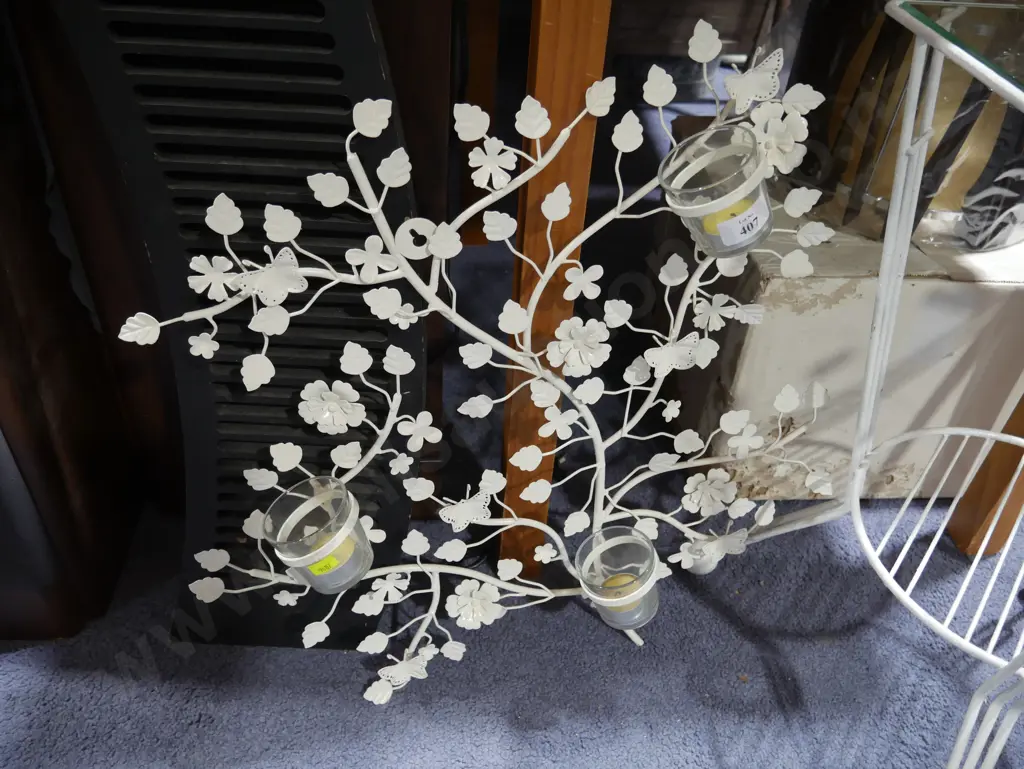Wall hanging candle holder Image 1++