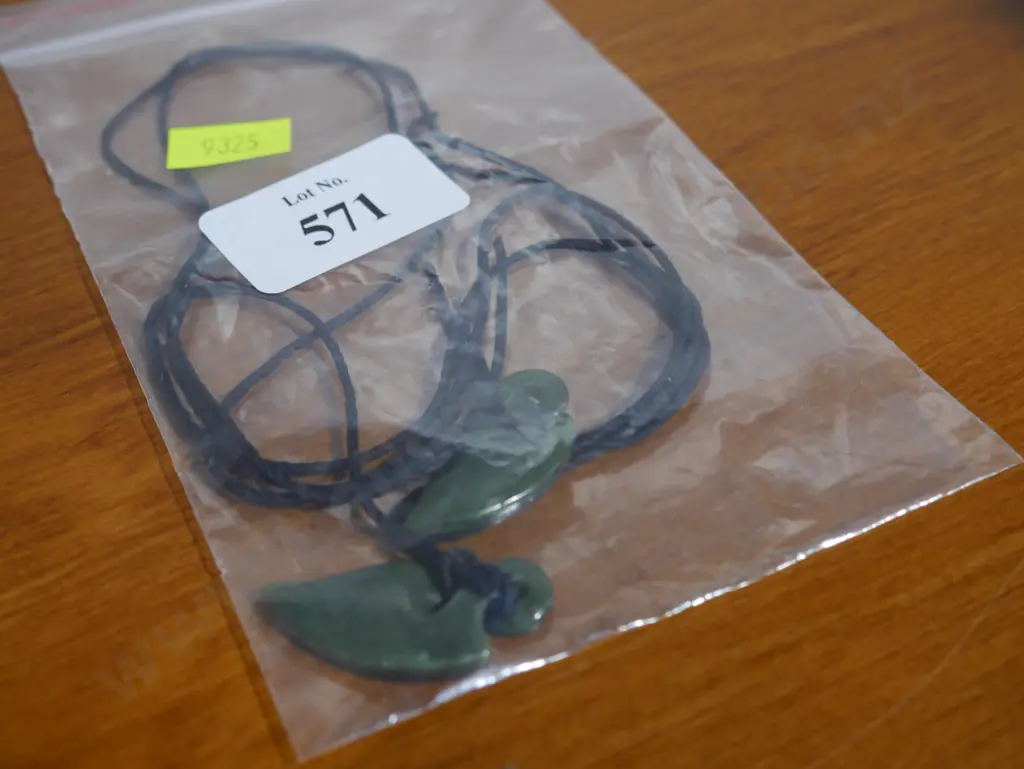 Greenstone necklaces Image 1++