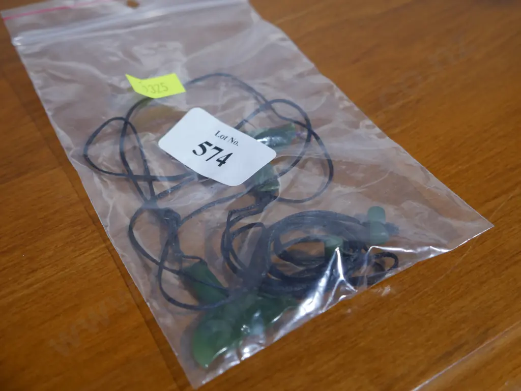 Greenstone necklaces Image 1++