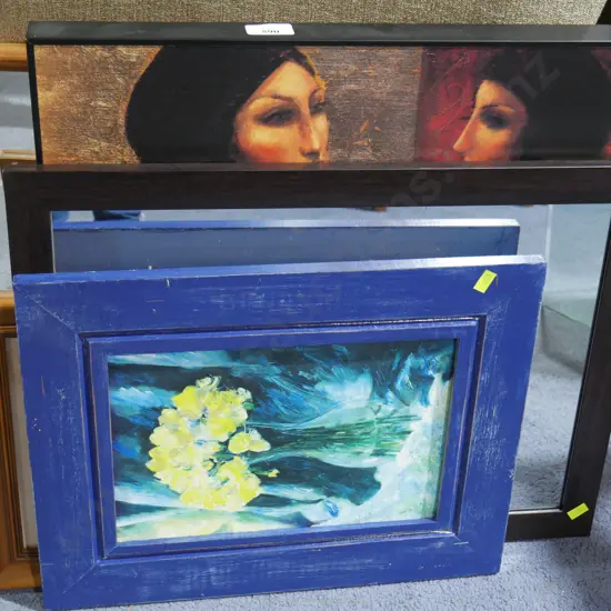 Framed artworks