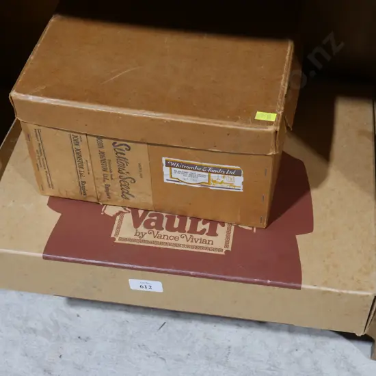 2 advertising boxes