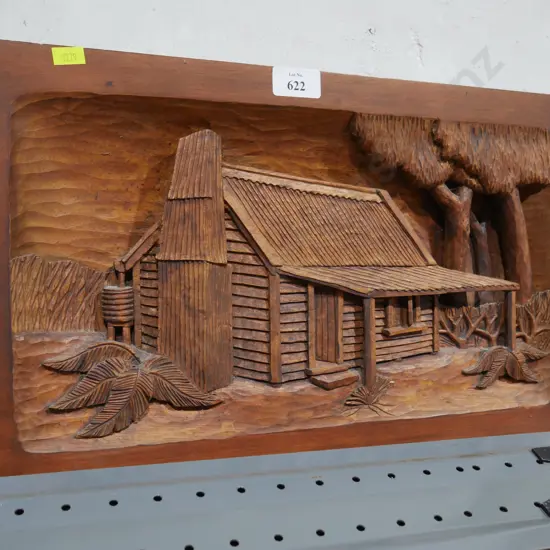 Wooden carving
