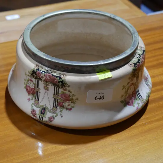 Floral bowl