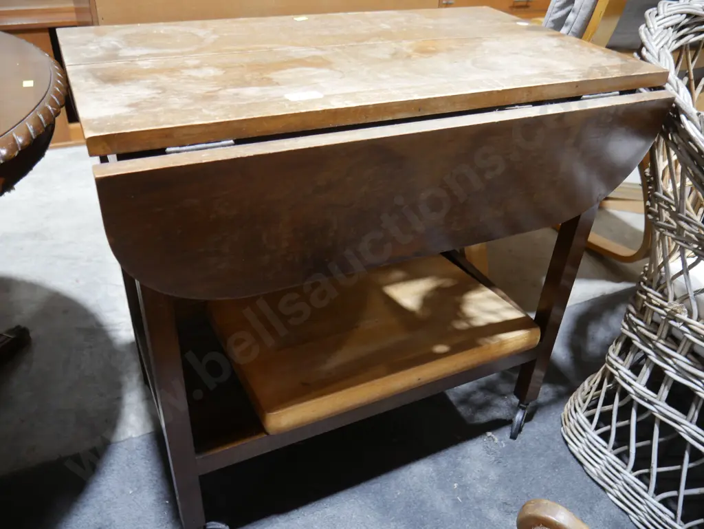 Dropside tea trolley Image 1++