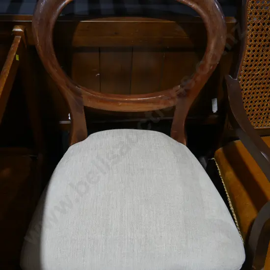 Balloon back chair