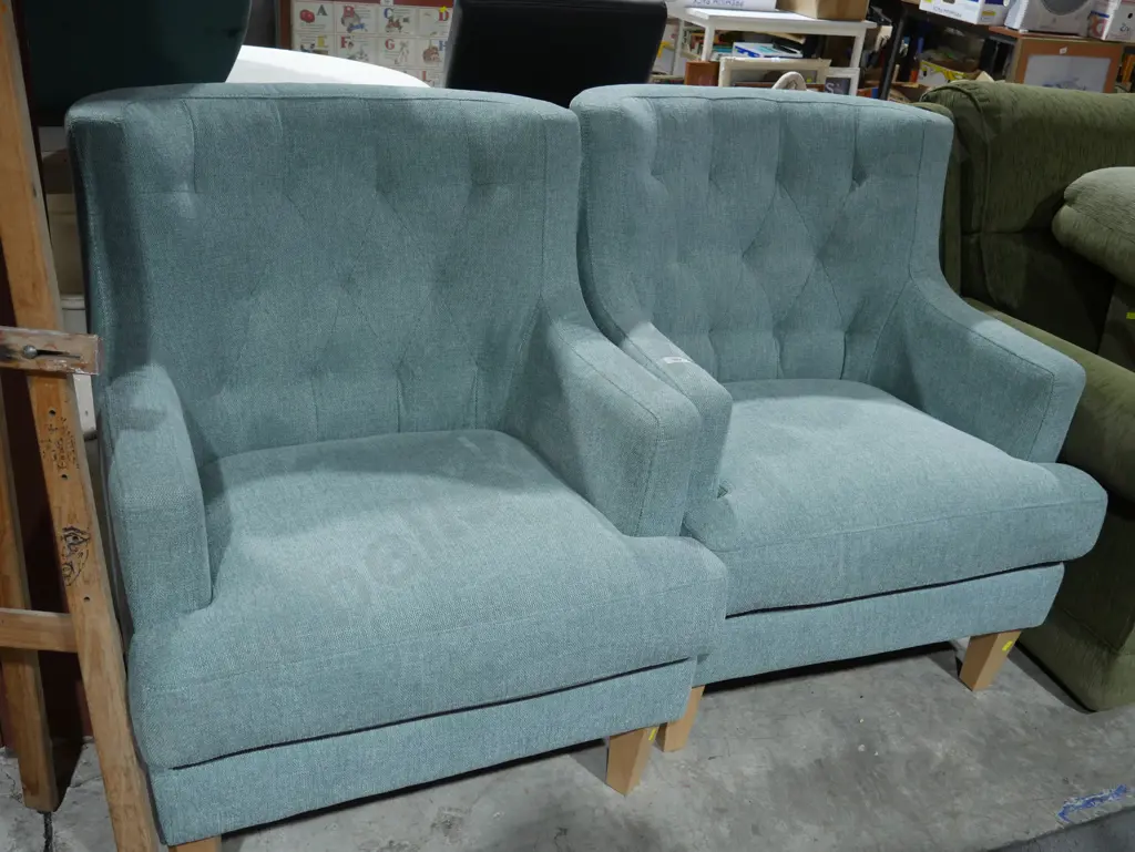 Pair of arm chairs Image 1++