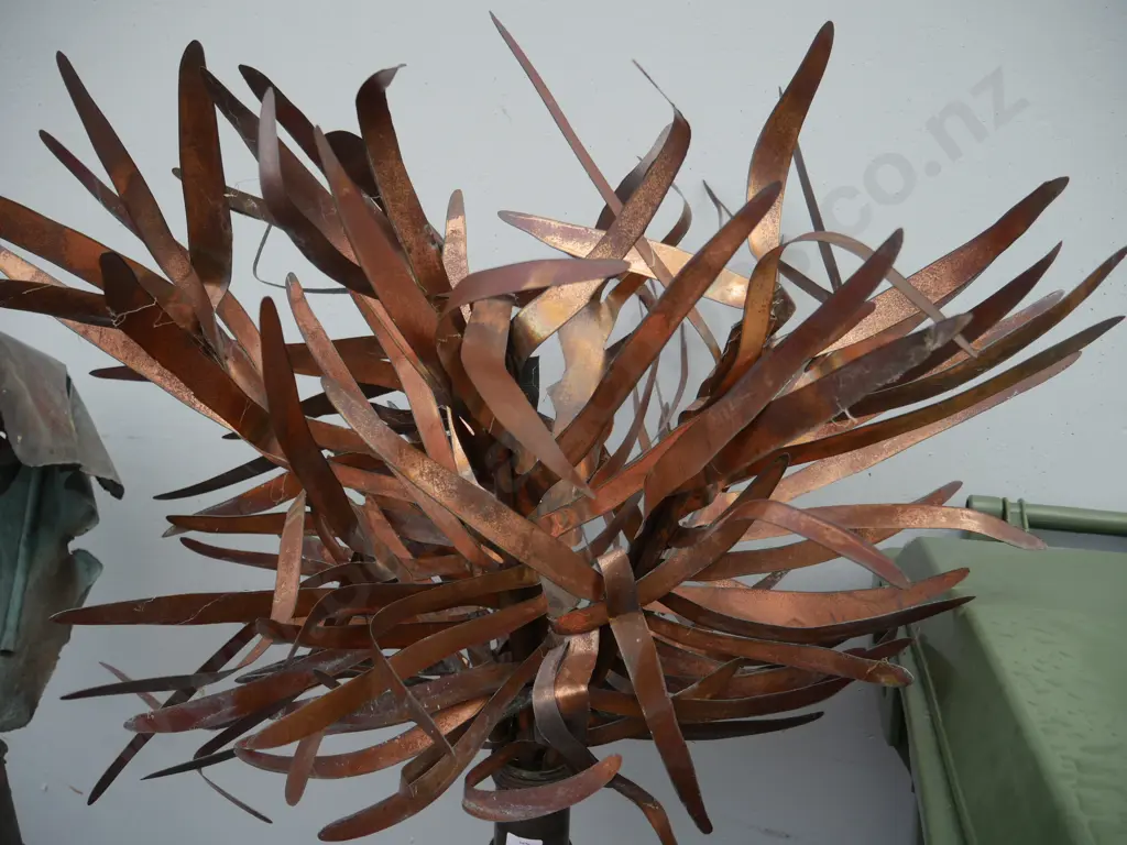 Copper tree garden feature Image 1++