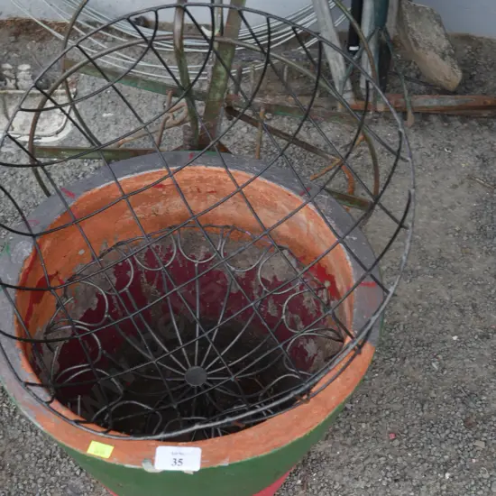Plant pot etc