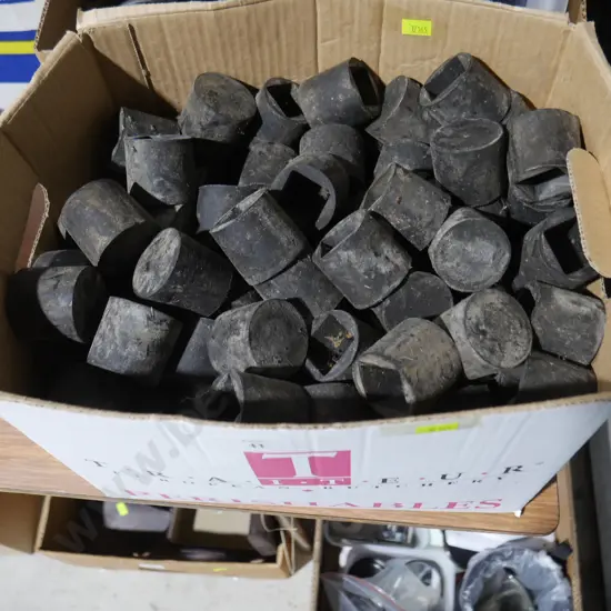 Rubber end caps