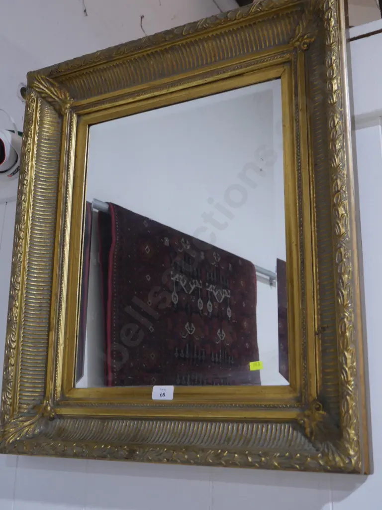 Gilt framed mirror Image 1++