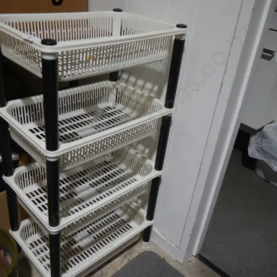 Plastic rack