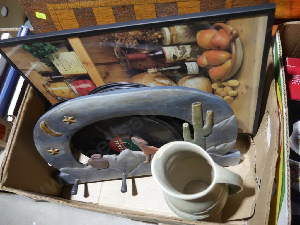 Beswick jug A/F, 78 records etc Image 1++