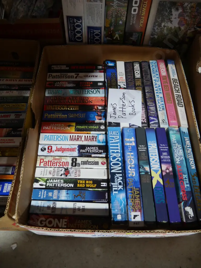 James Patterson books Image 1++